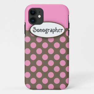 Sonographer iPhone 5 Fall-rosa Tupfen title_seo2