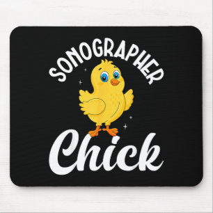 Sonographer-Mädchen - Ultraschall-Techniker Sonogr Mousepad