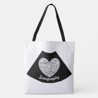 Sonographie Tote Bag Tasche