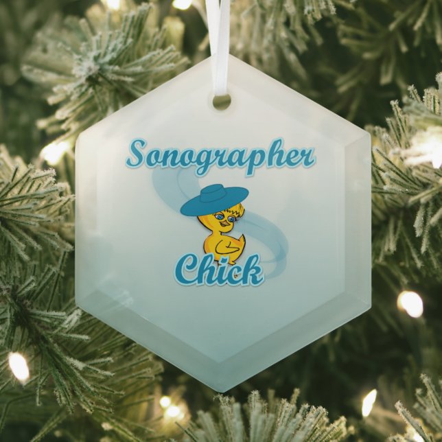 Sonographin Chick #3 Ornament Aus Glas (Insitu)