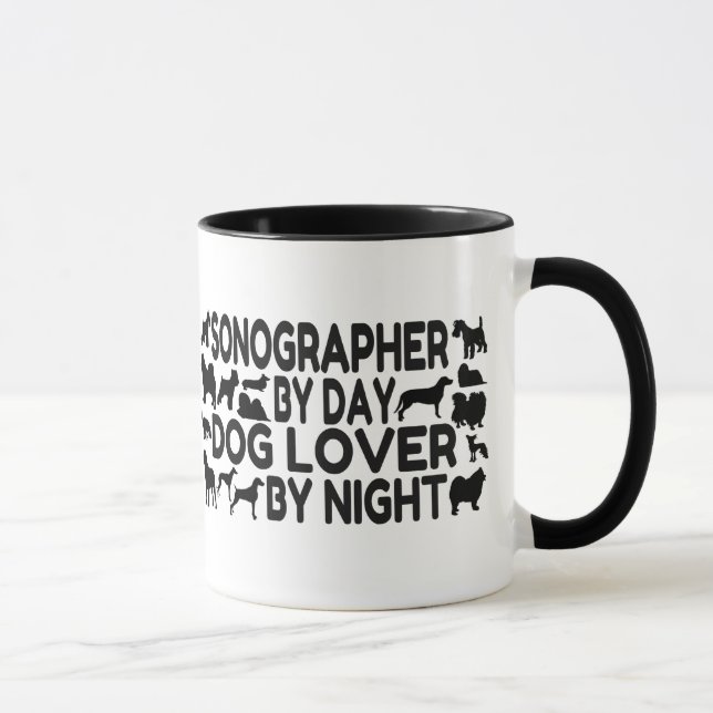 Sonographin Dog Lover Tasse (Rechts)