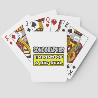Sonographin .. Ich bin ein großer Deal Spielkarten