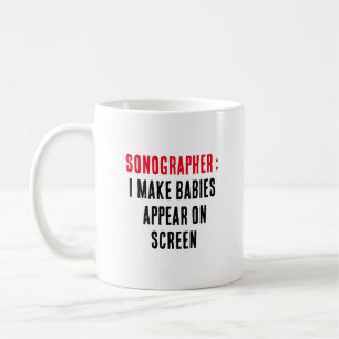 Sonographin: Ich lasse Babys auf dem Bildschirm er Kaffeetasse