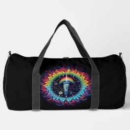 Sonographisch-farbige Ultraschallwellen-Physik Duffle Bag