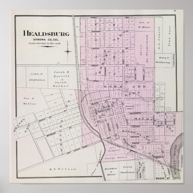 Sonoma County, California 22 Poster (Vorne)