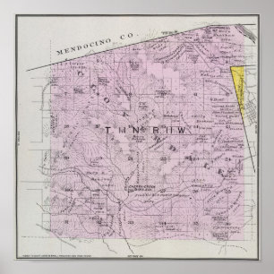 Sonoma County, Kalifornien 7 Poster