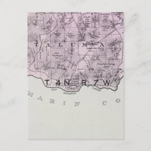 Sonoma-Landkreis, Kalifornien 11 Postkarte