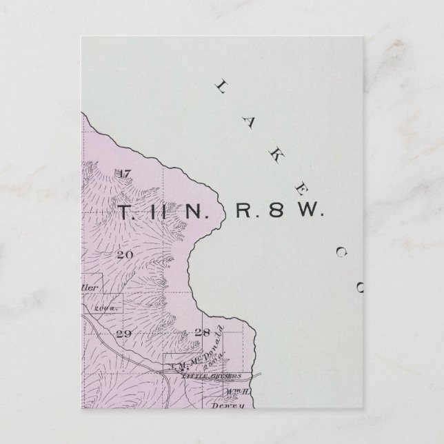 Sonoma-Landkreis, Kalifornien 15 Postkarte (Vorderseite)