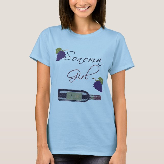 Sonoma-Mädchen T-Shirt (Vorderseite)