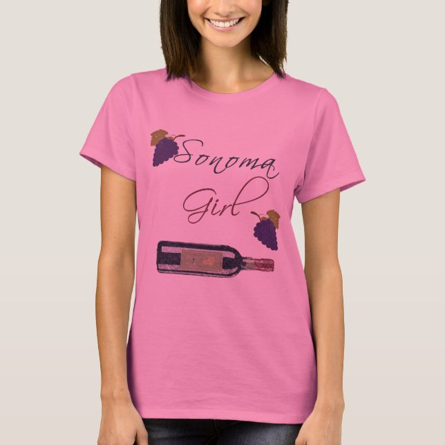 Sonoma-Mädchen T-Shirt (Vorderseite)
