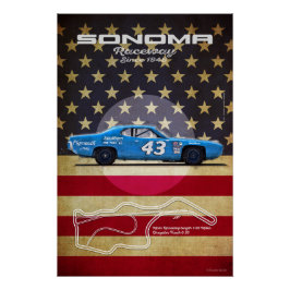 Sonoma Raceway Poster