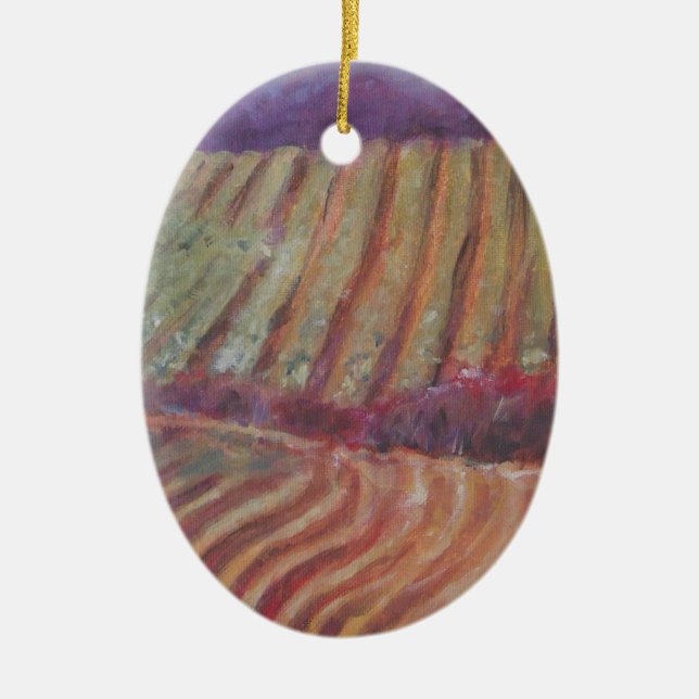 Sonoma Vineyards California Keramikornament (Vorne)