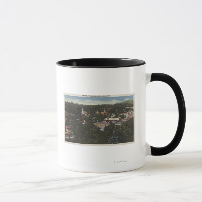 Sonora, KalifornienLuftaufnahmeSonora, CA Tasse (Rechts)