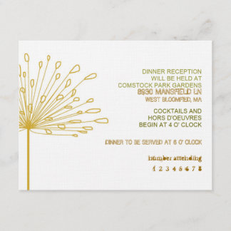Sonora RSVP Karte