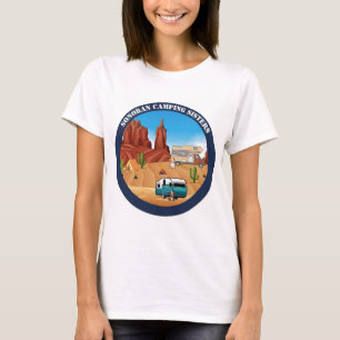 Sonoran Camping Sisters Front T-Shirt
