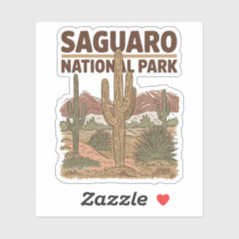 Sonoran Desert Saguaro Nationalpark Aufkleber