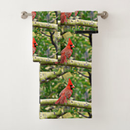 Sonoran Kardinals-Tuch-Set Badhandtuch Set