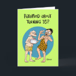 Sons 35. Geburtstag Karte<br><div class="desc">Funny 35. Geburtstagskarte für einen Sohn, der 35 Jahre alt wird</div>
