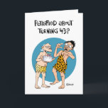 Sons 43. Geburtstag Karte<br><div class="desc">Funny 43. Geburtstagskarte für einen Sohn,  der 43 Jahre alt wird</div>