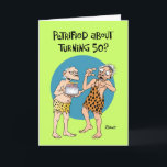 Sons 50. Geburtstag Karte<br><div class="desc">Funny 50. Geburtstag Grußkarte für Sohn von Vater</div>
