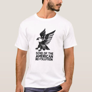 Sons American Revolution Abkömmling eines Patriote T-Shirt