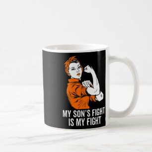 Son's Fight is my Fight Leukemia Awareness Month G Kaffeetasse