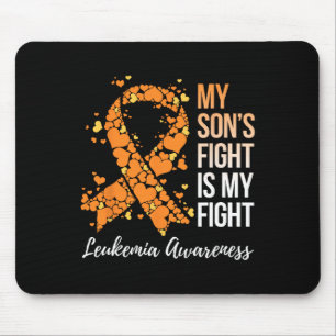 Son's Fight is my Fight Leukemia Awareness Mousepad