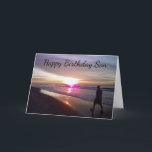 ***SONS GEBURTSTAG*** STRAND UND LIEBE FÜR IHRE KA KARTE<br><div class="desc">Diese Karte ist so hübsch und voller Glückseligkeit für den Geburtstag in eurem Leben!  DANKE,  dass ich bei 1 meiner 8 Läden angehalten habe!! Das ist übrigens Myrtle Beach!</div>