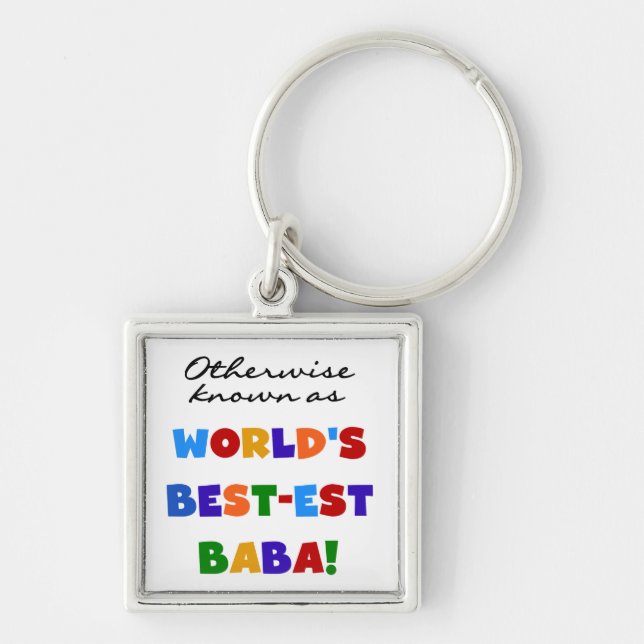 Sonst bekannt als bestes Baba-T - Shirt und Gesche Schlüsselanhänger (Vorne)