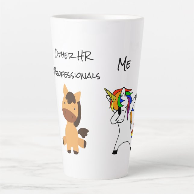 Sonstige Personalfachleute ich Unicorn Personal Milchtasse (Vorderseite)