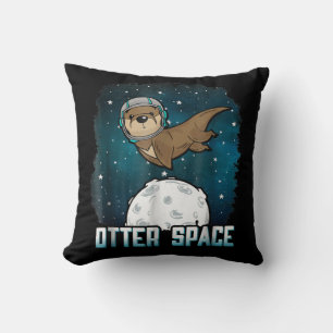 Sonstiger Platz   Funny Otter Space Animal Kissen