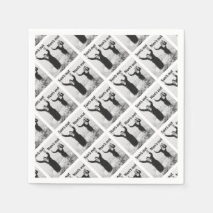 Sonuns aus Nonnen raus Serviette