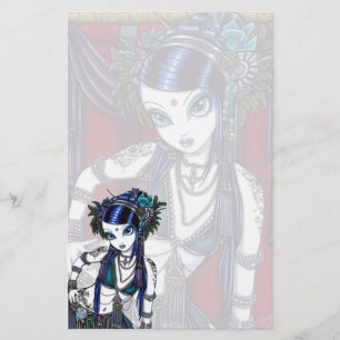 "Sonya" Stammes- Fusions-Bauchtänzerin-Briefpapie Briefpapier