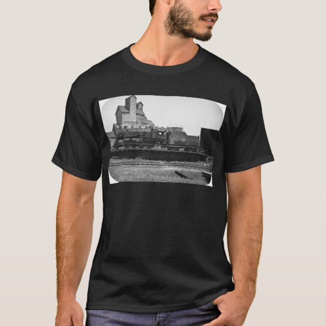 Soo Linie Motor bei Manitowoc T-Shirt (Vorderseite)