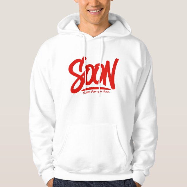SOON — Minimal Luxury Hoodie | Premium Streetwear  (Vorderseite)