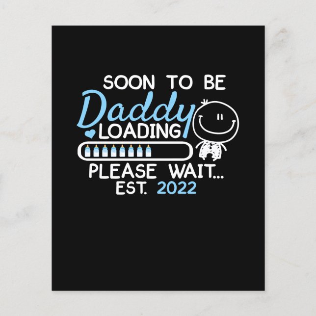 Soon To Be Daddy 2022 Father's Day First Time (Vorderseite)