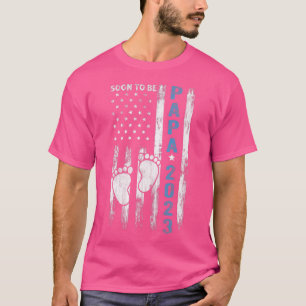 Soon To Be Papa 2023 First Time Fathers Day New Pa T-Shirt