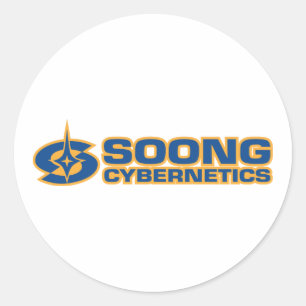 Soong-Kybernetik - Noonien Soong Runder Aufkleber