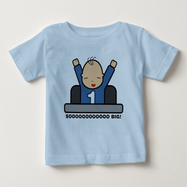 Soooo Big! (Junge Version 1) Baby T-shirt (Vorderseite)