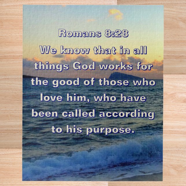 Soothing Bible Verse Romans 8:28 Christian (Von Creator hochgeladen)