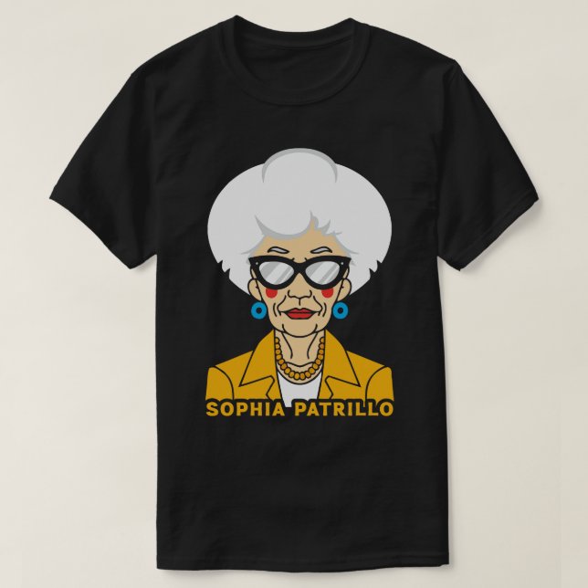 Sophia Patrillo Original Fan Art T-Shirt (Design vorne)