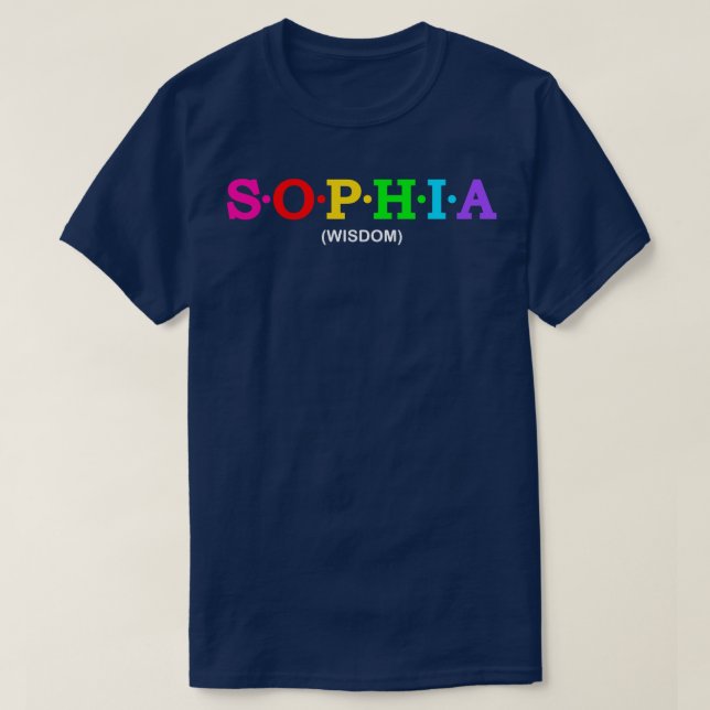 Sophia Wisdom T-Shirt (Design vorne)