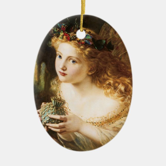 Sophie Andersons "Nimm das Gesicht der Frau" Keramikornament (Vorne)