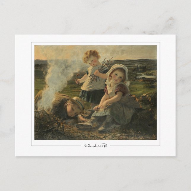 Sophie Gengembre Anderson #4 - Carte postale Art (Devant)