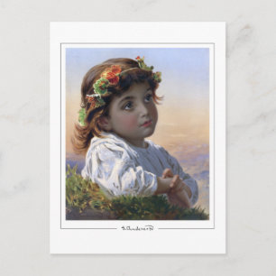 Sophie Gengembre Anderson #6 - Fine Art Postcard Postkarte