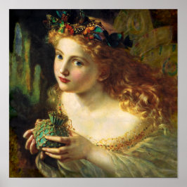 Sophie Gengembre Anderson Fairy Art Poster