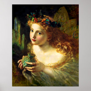 Sophie Gengembre Anderson: Nehmen Sie die Messe Ge Poster