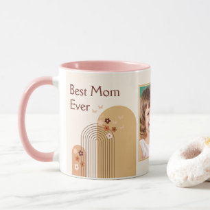 Sophisticated Boho Feine Linie Regenbogen Beste Ma Tasse
