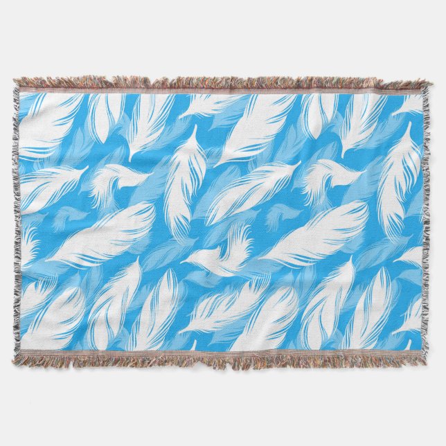 Sophisticated Feather Design Decke (Vorderseite)
