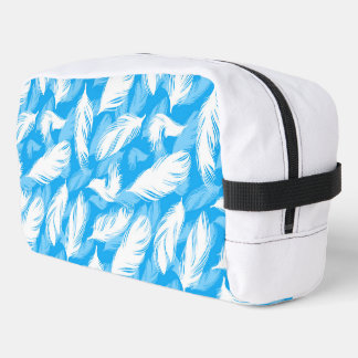 Sophisticated Feather Design Waschbeutel